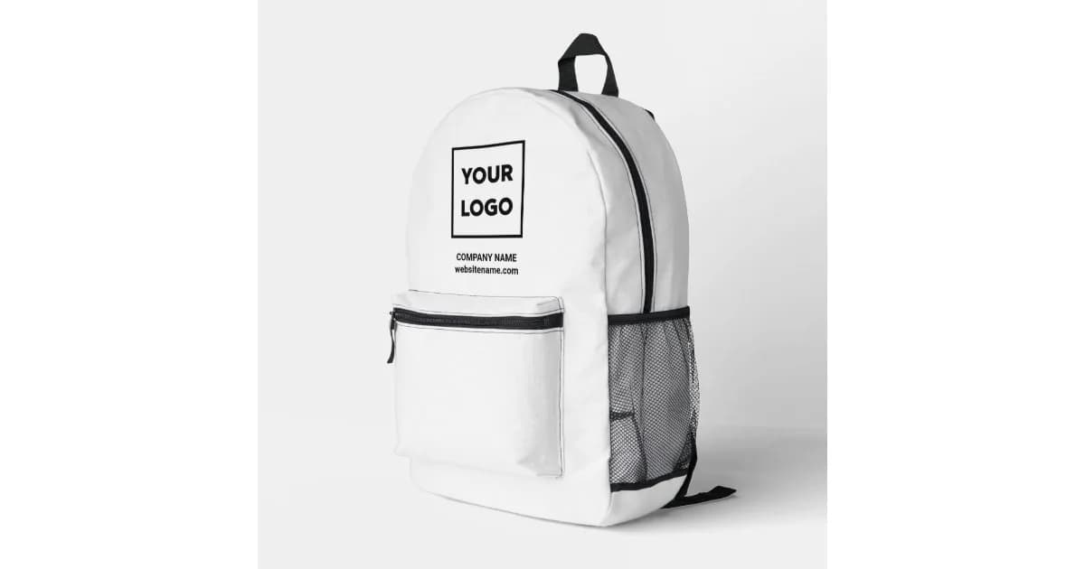 Unisex Printed Backpack image 1