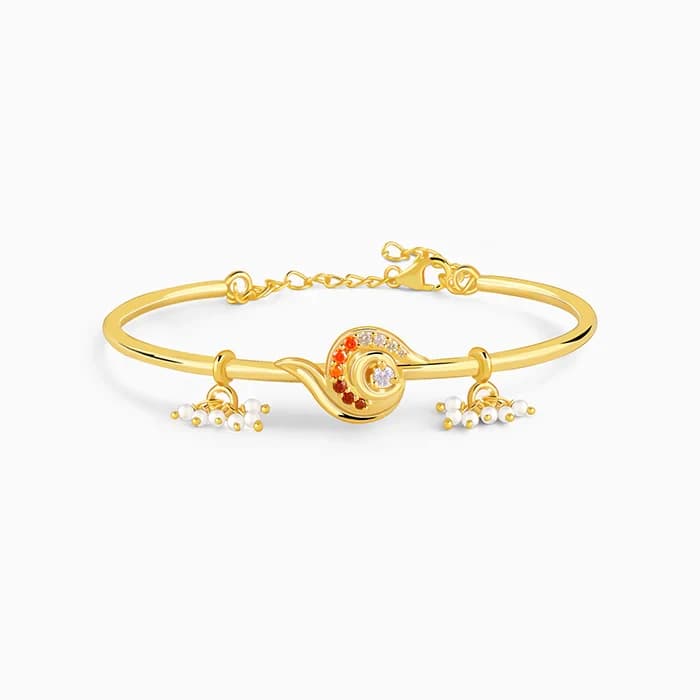 Giva Golden Ambika Bangle Bracelet image 1