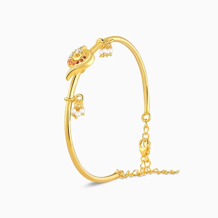 Giva Golden Ambika Bangle Bracelet image 4