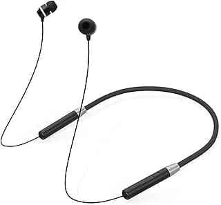 GoSale Vivo Y53 ഇയർഫോണിനായുള്ള വയർലെസ് Bluetooth ഇയർഫോണ് വയർലെസ് Bluetooth ഇന്-ഇയർ ഹെഡ്ഫോണ് ഹെഡ്സെറ്റ് മൈക്കുമായി, അധിക ഡീപ് ബേസ് ഹാൻഡ്സ്-ഫ്രീ കോൾ/മ്യൂസിക്, സ്പോർട്സ് ഇയർബഡ് ഫ്ലെക്സിബിൾ നെക്ബാൻഡ്, സ്വെറ്റ്പ്രൂഫ് ജോഗർ (JDM2, മൾട്ടി)